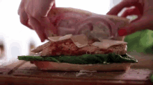 Chicken Caesar Sandwich GIF
