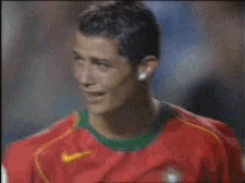 Ronaldo Pleure GIF - Christiano Ronald Soccer Football GIFs