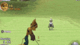 a cartoon character is playing a game of golf and the name birdie is on the screen