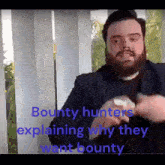 Bounty Hunters Explaining Why They Want Bounty GIF