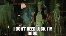 Little Nicky Luck GIF - Little Nicky Luck I Dont Need Luck GIFs