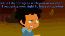 I Recognize Your Right To Have An Opinion Disagree GIF - I Recognize Your Right To Have An Opinion Disagree Max GIFs