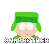 Oh Brother Kyle Broflovski Sticker - Oh Brother Kyle Broflovski South Park Stickers