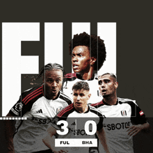 Fulham F.C. (3) Vs. Brighton & Hove Albion F.C. (0) Post Game GIF - Soccer Epl English Premier League GIFs