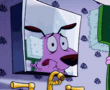 Courage The Cowardly Dog Worried GIF - Courage The Cowardly Dog Worried Sad GIFs