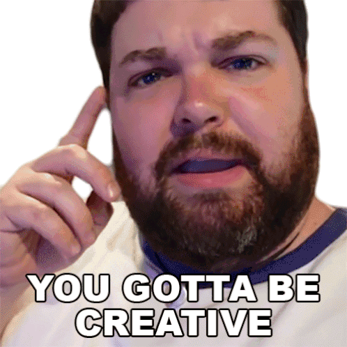 You Gotta Be Creative Brian Hull Sticker - You Gotta Be Creative Brian Hull Creative Thinking Stickers