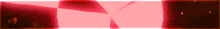 a red background with a white border and a red triangle in the middle .