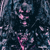 a photo of a person with the word fotoplay on it