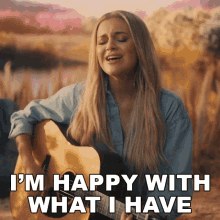 Im Happy With What I Have Kelsea Ballerini GIF - Im Happy With What I Have Kelsea Ballerini What I Have Song GIFs