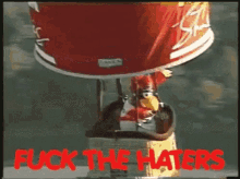 fuck the haters st louis cardinals haters fredbird