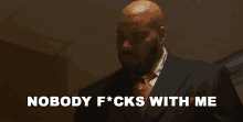 Nobody Messes With Me Suge Knight GIF