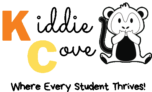 Kiddie Cove Logo Black Letter Sticker - Kiddie Cove Logo Black Letter -  Discover & Share GIFs