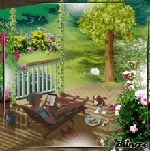 Spring Relax GIF - Spring Relax Pet GIFs
