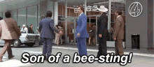 Son Of A Bee-sting! - Anchorman GIF - Anchorman Ron Burgundy Will Ferrell GIFs