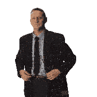 a man in a suit and tie is taking off his jacket made with unscreen