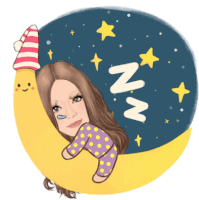 Goodnight Sleepy Sticker