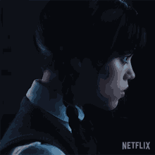 Stare At You Wednesday Addams GIF - Stare At You Wednesday Addams Jenna Ortega GIFs