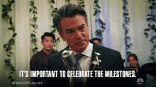 Its Important To Celebrate The Milestones Peter Gallagher GIF