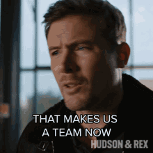 That Makes Us A Team Now Charlie Hudson GIF