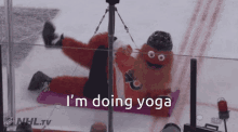Nhl Im Doing Yoga GIF - Nhl Im Doing Yoga Yoga GIFs