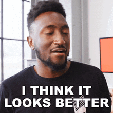 I Think It Looks Better Marques Brownlee GIF - I Think It Looks Better Marques Brownlee I Believe It Looks Better GIFs