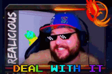 Realicious Deal With It GIF - Realicious Deal With It Rgb GIFs