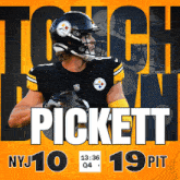 Pittsburgh Steelers (19) Vs. New York Jets (10) Fourth Quarter GIF - Nfl National Football League Football League GIFs