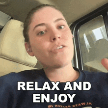 Relax And Enjoy Gigi Robinson GIF - Relax And Enjoy Gigi Robinson Unwind And Have Fun GIFs
