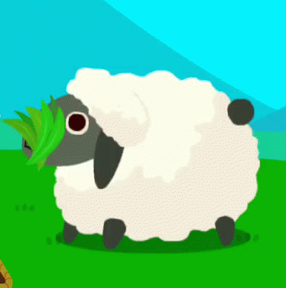 Sheep Eating GIF - Sheep Eating Grass - Discover & Share GIFs