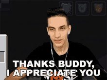 Thanks Buddy I Appreciate You Mooseplays GIF - Thanks Buddy I Appreciate You Mooseplays Thank You GIFs