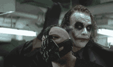 Bane Joker GIF - Bane Joker Smack GIFs