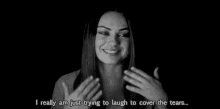 Laugh The Pain Away GIF - Milakunis Laugh Cover GIFs
