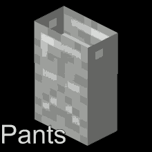 Minecraft Pants Iron Leggings GIF - Minecraft Pants Iron Leggings Iron Pants GIFs
