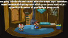 Paper Mario 64 Dream GIF - Paper Mario 64 Dream Sleep GIFs