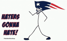 Go Patriots Haters Gonna Hate GIF