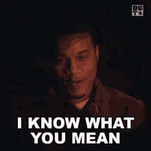 I Know What You Mean Malik GIF
