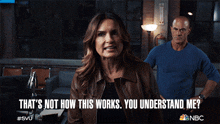 That'S Not How This Works You Understand Me Detective Olivia Benson GIF - That'S Not How This Works You Understand Me Detective Olivia Benson Detective Elliot Stabler GIFs