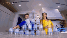 Cup Stacking Cups GIF