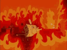Fire Spongebob GIF - Fire Spongebob Life On Fire GIFs