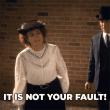 It Is Not Your Fault Doctor Julia Ogden GIF - It Is Not Your Fault Doctor Julia Ogden Murdoch Mysteries GIFs