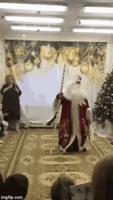 Dance Santa Claus GIF - Dance Santa Claus Moves GIFs