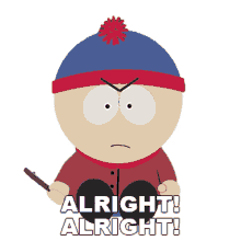 alright alright stan marsh south park s8e14 woodland critter christmas