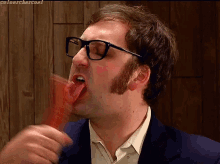 Thirst Is Real GIF - Weenie Sausage Lick The Sausage GIFs