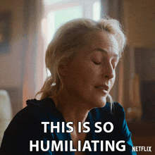This Is So Humiliating Jean Milburn GIF - This Is So Humiliating Jean Milburn Gillian Anderson GIFs