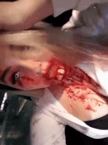 Blood Bloodied GIF - Blood Bloodied Vampire GIFs