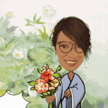 Boulenin Adjoua GIF - Boulenin Adjoua Flowers For You GIFs