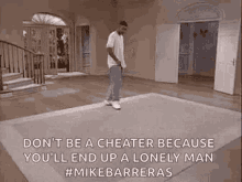Dont Be A Cheater Youll End Up A Lonely Man GIF - Dont Be A Cheater Youll End Up A Lonely Man Will Smith GIFs