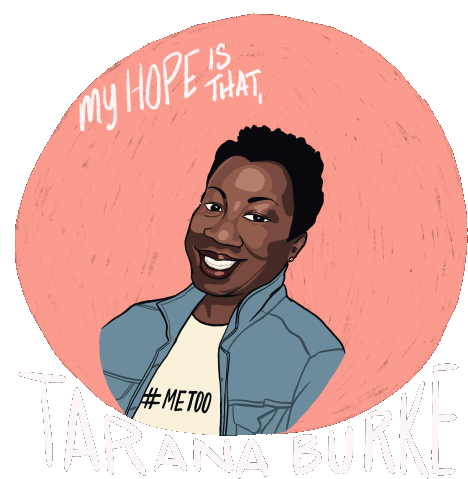 Tarana Burke Metoo Sticker - Tarana Burke Metoo Consent Stickers