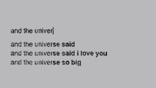 Theuniverse Love GIF - Theuniverse Love Quotes GIFs