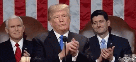 Donald Trump Clap GIF - Donald Trump Clap Applause GIFs